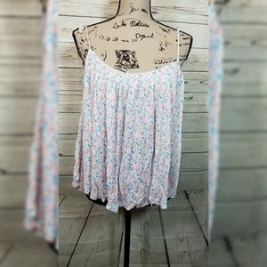 Blue Life Spaghetti Swing Tank Top